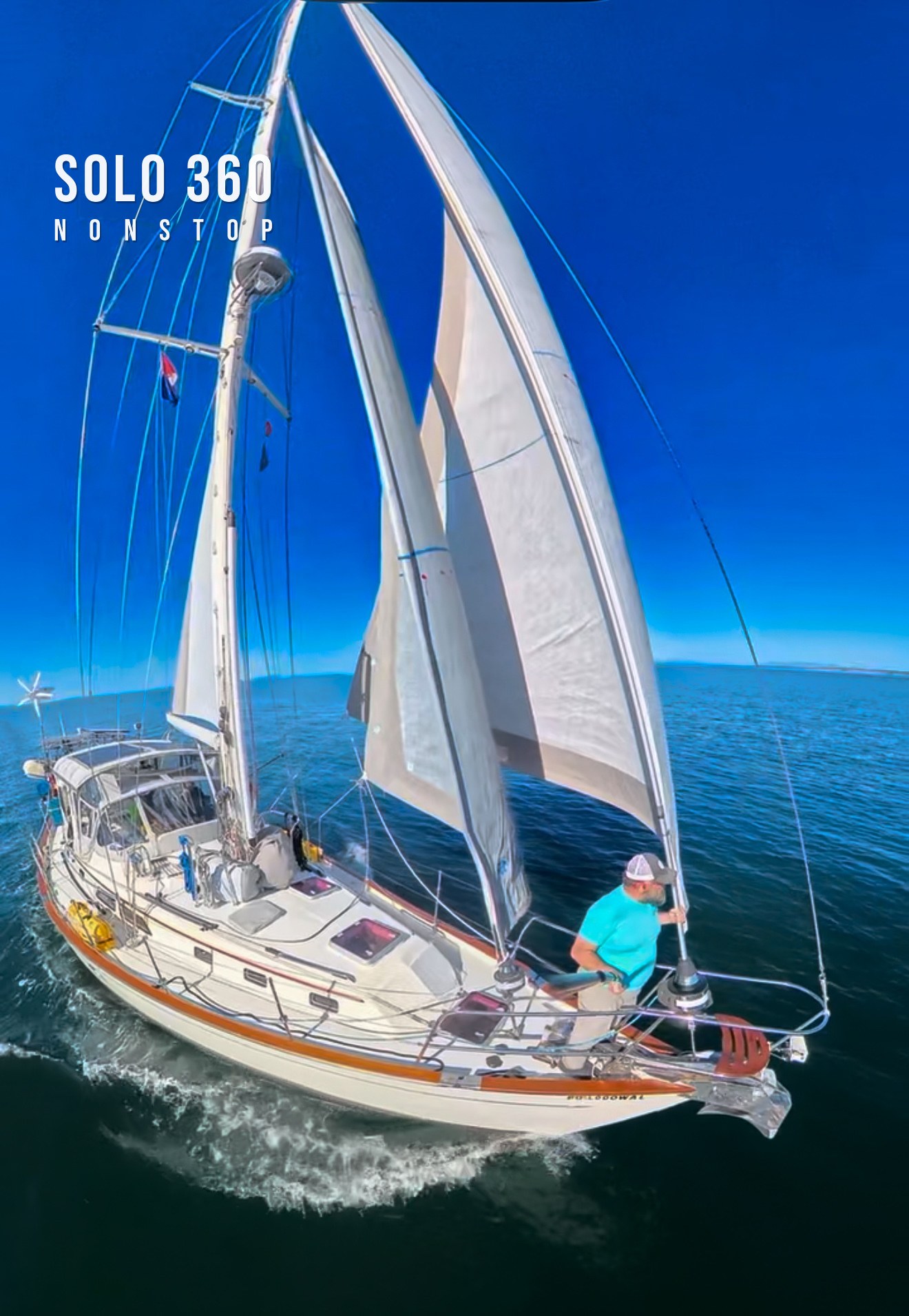 S/V Alruna under full sail